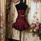 Vintage Burgundy Sheath Strapless 16th Birthday Dress Party Dresses Homecoming Dress DP6044