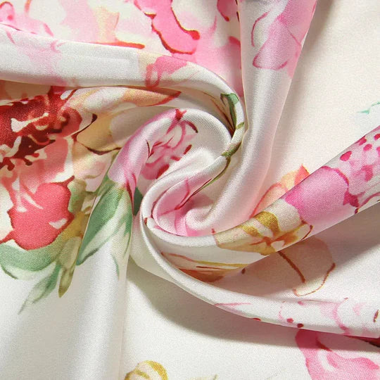Vintage Floral Sweetheart Prom Dress Sheath Spaghetti Strap Evening Dress Long Formal Dress DP6691