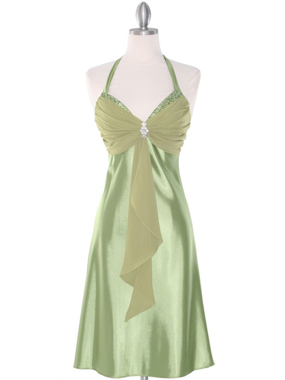 Light Green Halter Vintage Cocktail Dress Homecoming Dress, DP2680 DSProm Light Green Halter Vintage Cocktail Dress Homecoming Dress, DP2680 DSProm