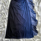 Vintage Gradient Navy Blue/Purple Halter-neck Sheath Prom Dress Evening Dress DP6368