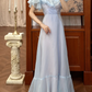 Ethereal Light Blue Chiffon Ruffled Prom Dress DP7949