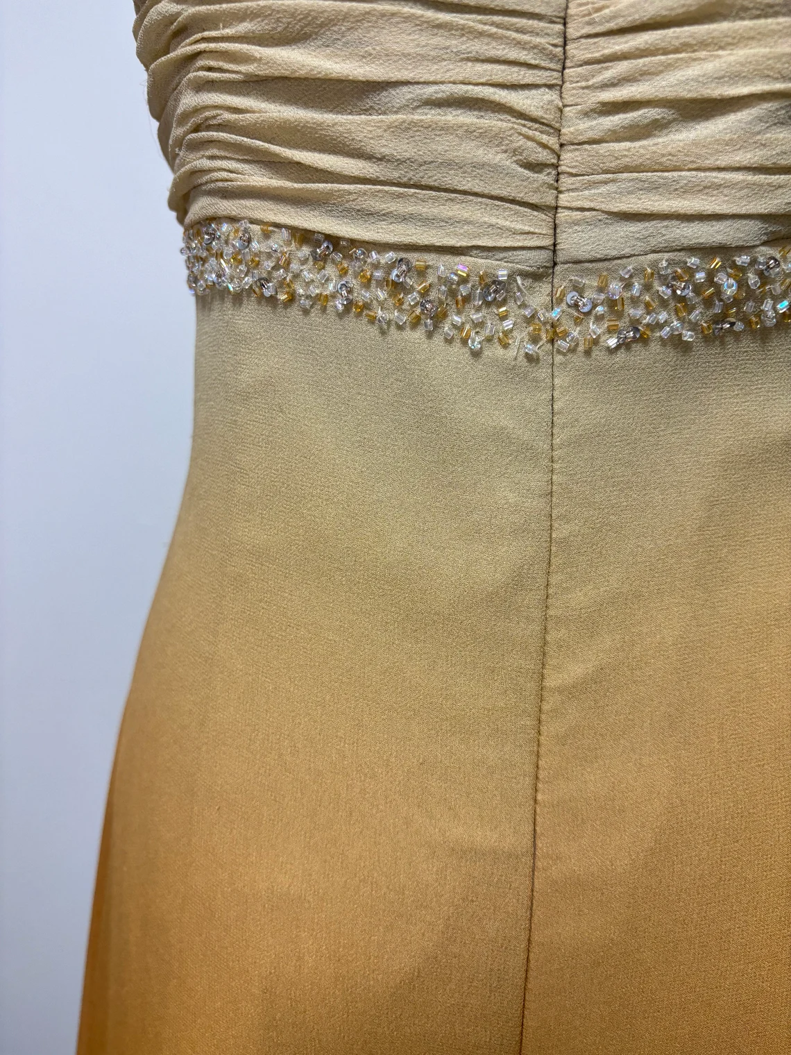 Vintage Sunset Straps Beading A-Line Long Formal Party Gown, DP3506