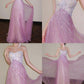 Vintage Sparkling Pink Tulle Sweetheart Prom Gown Beaded Evening Dress DP8082