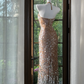 Gorgeous Glittering Sequined Halter-neck Sheath Prom Dress Evening Dress DP6319