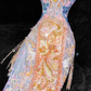 Gorgeous Sparkling Sweetheart Beaded Sequined Embroidery Design Elegant Mermaid Prom Dress Evening Dress DP6232