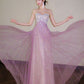 Vintage Sparkling Pink Tulle Sweetheart Prom Gown Beaded Evening Dress DP8082