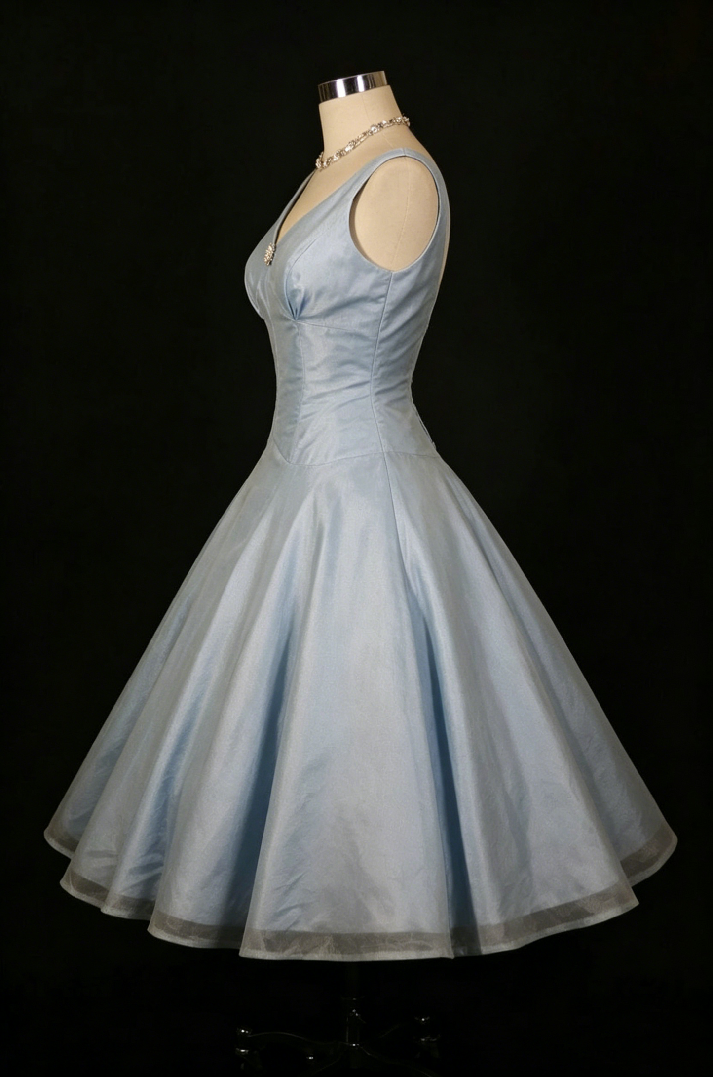 Vintage A-Line Chiffon Short Party Dresses Homecoming Dresses DP5615