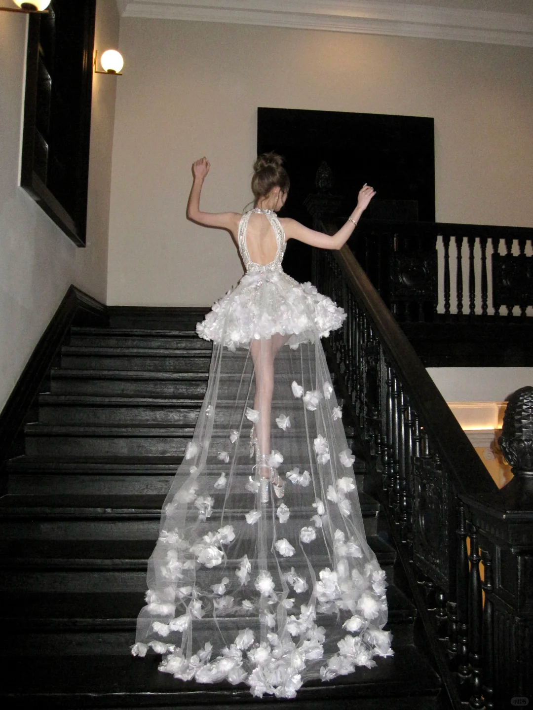 Gorgeous Glittering Silvery Beaded Sequined A-Line Halter Dress Design Party Dress Homecoming Dress DP6250