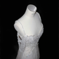 Gorgeous Straps Mermaid Beading Tassel Shiny Long Evening Party Dress, DP5083