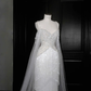 Gorgeous Straps Mermaid Beading Tassel Shiny Long Evening Party Dress, DP5083