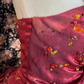 Gorgeous Burgundy Satin Sweet 16 Quinceanera Strapless A-Line Floor-length Prom Dress Birthday Dress Evening Dress Ball Gown DP6421