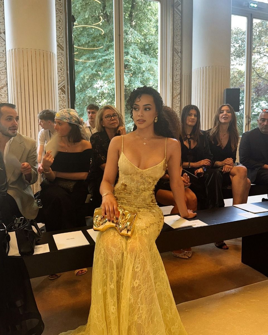 Sexy Yellow Spaghetti Straps Mermaid Lace Long Evening Party Dresses, DP5669