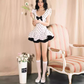 Vintage Black Polka Dot A-Line Homecoming Dress Party Dress Cocktail Dress DP6703