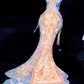 Gorgeous Sparkling Sweetheart Beaded Sequined Embroidery Design Elegant Mermaid Prom Dress Evening Dress DP6232
