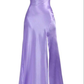 Light Blue Spaghetti Straps Elegant Long Party Dress Wedding Guest Dress, DP3645