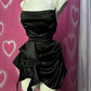 Black Spaghetti Straps Sheath Homecoming Dress Mini Birthday Outfits, DP4337