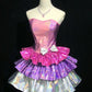 Lovely Strapless A-Line Ruffles Short Pary Dress Barbie Outfits, DP4311