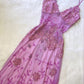 Pink Spaghetti Straps Beading Sheath Vintage Long Party Dress Evening Gown, DP4387