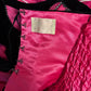Retro Fuchsia Strapless A-Line Appliques Long Prom Dress Birthday Ball Gown, DP5422