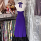 Purple V Neck Halter Mermaid Vintage Long Party Dress Formal Evening Gown, DP4553