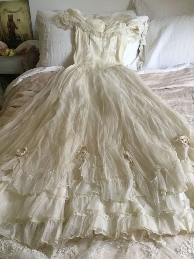 Elegant Ivory A-Line Long Birthday Dress Vintage Long Party Dress, DP4583