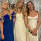 Elegant Spaghetti Straps A-Line Long Party Dress Wedding Guest Dress, DP4641