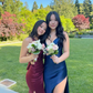 Burgundy V Neck Backless Mermaid Satin Long Prom Dress Formal Party Dress, DP4644