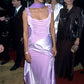 Lilac Straps Sheath Long Evening Party Dress Vintage Formal Dress, DP4664