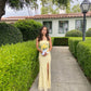Light Yellow Straps Mermaid Split Long Prom Dress Evening Party Dress, DP4674