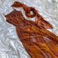 Gardient Spaghetti Straps Sheath Beading Long Prom Dress Vintage Evening Dress, DP4895