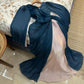 Burgundy V Neck Long Sleeves A-Line Chiffon Long Party Dress Evening Dress, DP4899