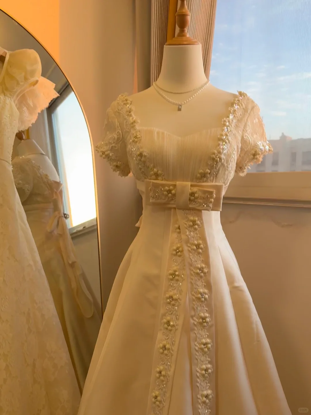 Fairytale Ivory Strapless A-Line Lace Beaded Prom Dresses Birthday Ball Gown, DP5467