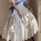 Fairytale A-Line Chiffon Ruffles Vintage Long Party Dresses Birthday Ball Gowns, DP5506