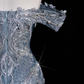 Blue Off Shoulder Mermaid Beaded Long Prom Dresses Evening Gowns, DP5524