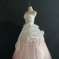 Fairy Strapless A-Line Chiffon Long Prom Dresses Birthday Ball Gowns, DP5535