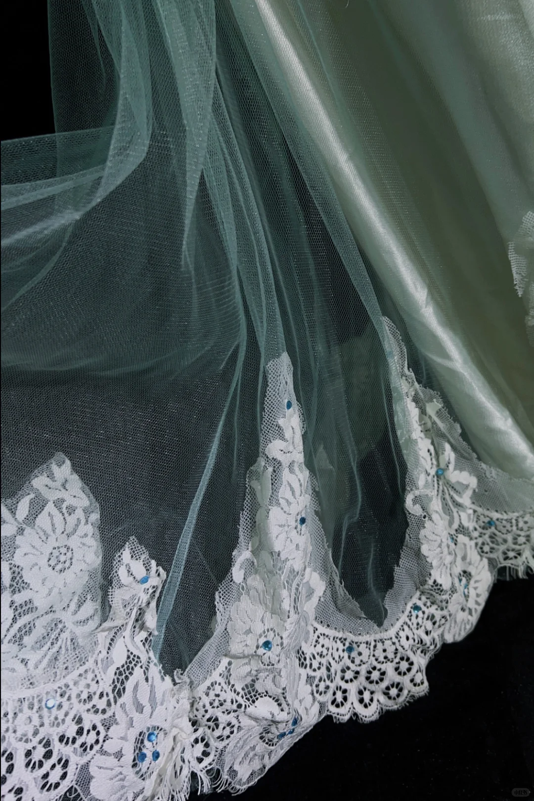 Glamorous Turquoise Strapless Mermaid Evening Gown with 3D Floral Applique Sequin Lace Train Prom Dress DP7288