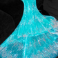 Gorgeous Sparkling Blue Beaded Sequin Mermaid Elegant Chiffon Tulle Evening Dress Prom Dresses DP6149
