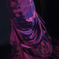 Glamorous Purple Satin Mermaid Strapless Embroidery Beaded Evening Gown DP7383