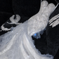 Elegantes, bodenlanges Brautkleid im Meerjungfrau-Stil mit herzförmigem Ausschnitt, Spitze und Tüll mit Perlenapplikationen, DP6173
