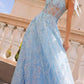 Elegant Pink Sparkle Sequin Lace Ball Gown Sweetheart A-Line Prom Dress Tie Straps Evening Gown DP8190