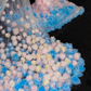 Gorgeous Sparkling Beaded Sequin Mermaid 3D Flowers Design Tulle Evening Dress Prom Dresses DP6163