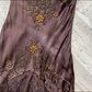 Vintage Spaghetti Straps Lace Beading Charming Evening Dress, DP2509