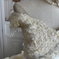 Vintage Off-the-Shoulder Sweetheart Ball Gown Wedding Dress Lace Applique Beaded Tulle Bridal Gown with Train DP8135