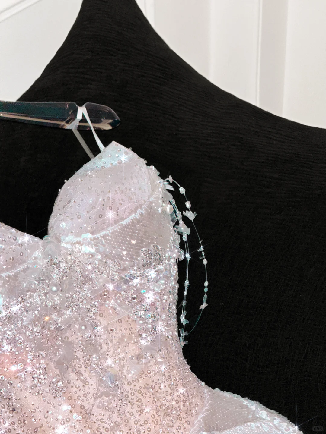 Gorgeous Sparkling Champagne Sequin Sweetheart Mermaid Elegant Chiffon Evening Dress Prom Dresses DP6170