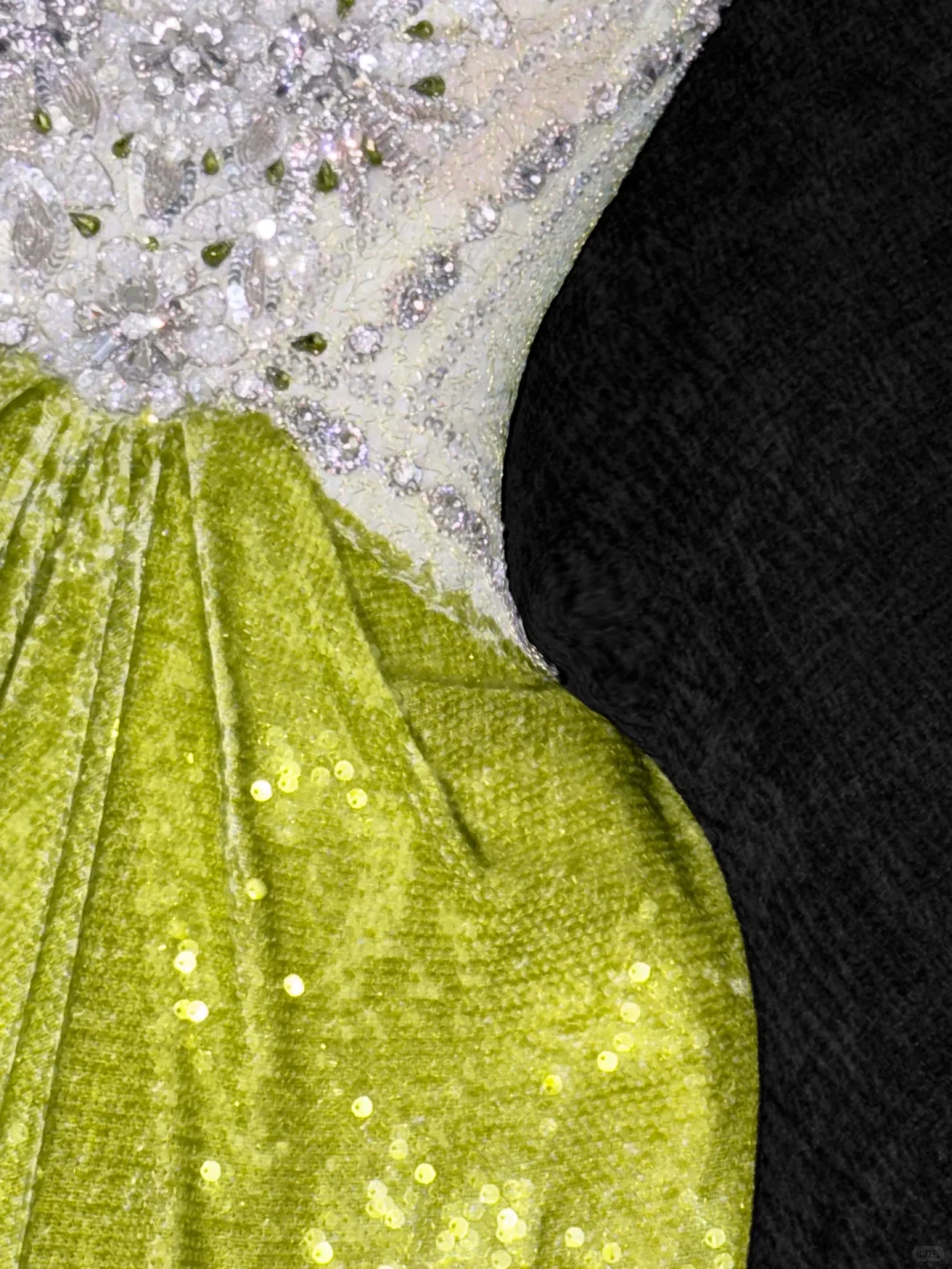 Sparkling Green Sequined Design Elegant Mermaid Prom Dress Evening Dress DP6228