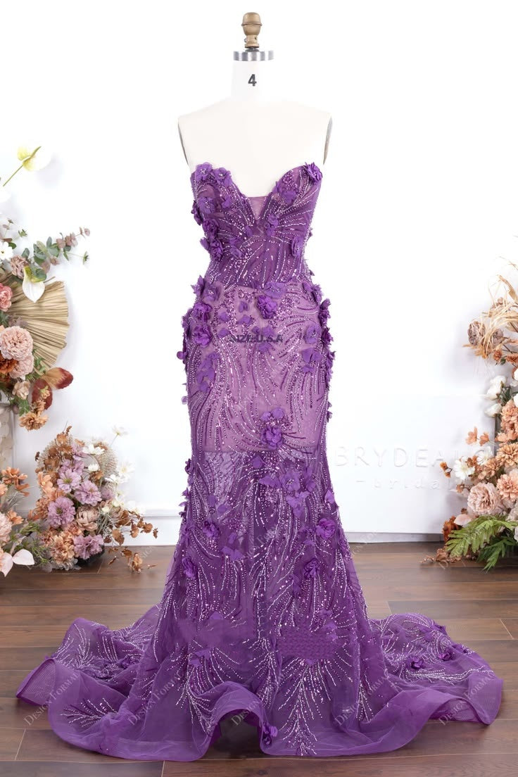 Enchanting Blush Pink Lace Mermaid Evening Gown with Plunge Neckline DP8018