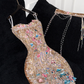 Gorgeous Shiny Beaded Exquisite Embroidery Mermaid Long Evening Dress Prom Dresses DP6202