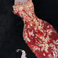 Gorgeous Sparkling Beaded Sequin Mermaid Design Exquisite Embroidery Evening Dress Prom Dresses DP6178