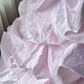 Chic Light Pink Ruffled Tulle Embroidered Spaghetti Strap Sweet 16 Quinceanera Ball Gown DP7365