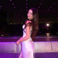 White Spaghetti Straps 2 Pieces Sheath Long Party Dress, DP3732